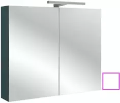 Зеркальный шкаф белый 80x65 см Jacob Delafon Odeon Up EB796RU-N18