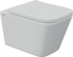 Подвесной безободковый унитаз с сиденьем микролифт Berges Floe S 082134