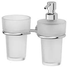 Держатель с дозатором и стаканом FBS Nostalgy NOS 008