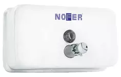 Диспенсер для мыла 1200 мл белый Nofer Inox 03002.W