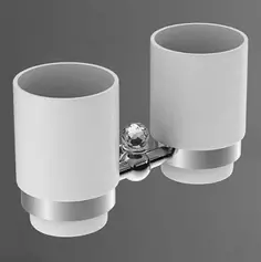 Стакан двойной Art&Max Antic Crystal AM-E-2688SJ-Cr