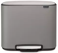 Мусорное ведро 11+23л Brabantia Pedal Bin Bo 121562