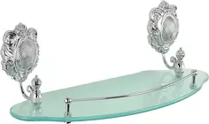 Полка стеклянная 40 см Migliore Cleopatra ML.CLE-60.740.CR