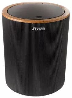 Мусорное ведро 5 л Fixsen Black Boom FX-411-6