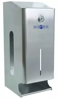 Диспенсер туалетной бумаги для 2 рулонов Nofer Domestics 05101.S