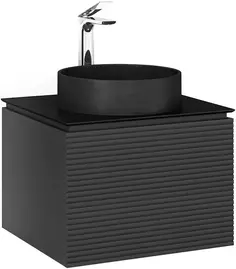 Тумба антрацит 59 см Jorno Stone Stn.01.60/P/A/JR