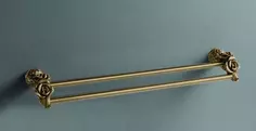 Полотенцедержатель двойной 60 см бронза Art&Max Rose AM-0918-B
