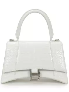 Сумка кожаная Hourglass Balenciaga