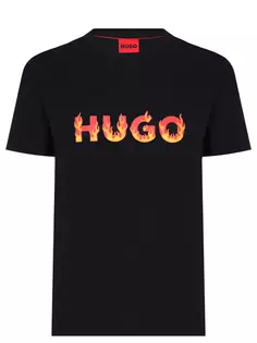 Футболка хлопковая Hugo