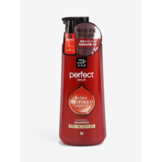 Косметика для мамы Mise en scene Шампунь для поврежденных волос Perfect Serum Shampoo Super Rich Morocco Argan Oil 680 мл