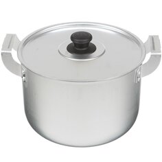 Кастрюля алюминий, 6 л, с крышкой, крышка алюминий, Калитва, 14060