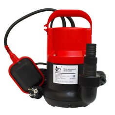 Насос дренажный, STI, нижний забор, 10 м, 400 Вт, максимальный напор 8 м, 7 м³/ч, UP-400 P