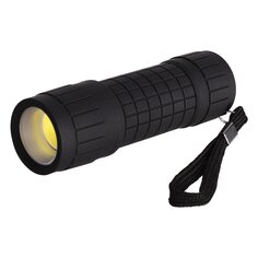 Фонарь Ultraflash, пластик, черный, 3XR03, COB LED 3Вт, 14773