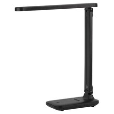 Светильник настольный аккумуляторный, складной, 5 Вт, с USB, черный, Эра, ЭРА NLED-495-5W-BK, Б0051473 ERA