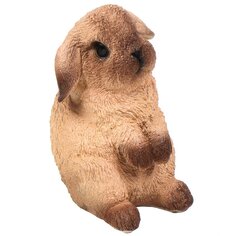 Копилка Кролик №4 Сиамский окрас, 19 см, гипс, G014-19
