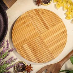 Подставка под горячее, бамбук, TR00820B