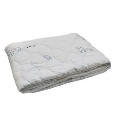 Одеяло 2-спальное, 172х205 см, Эконом, силиконизированнное волокно, 500 г/м2, зимнее, чехол 100% полиэстер, ДомВелл