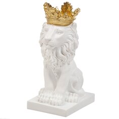 Фигурка декоративная Лев в короне, 11х8х20 см, Y6-10552