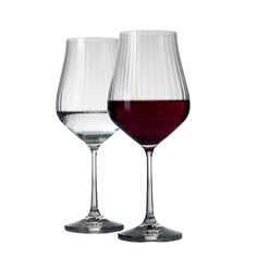 Бокал для вина, 600 мл, стекло, 6 шт, Bohemia, Tulipa optic, 40894/36/600