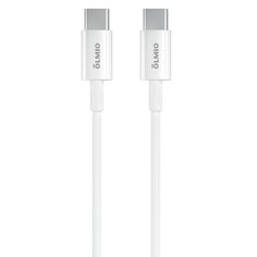 Кабель USB OLMIO, Type-C to Type-C, 3 А, 1 м, 60W, белый, 041665
