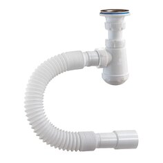 Сифон Чик 1 1/4 х 32, с гибкой трубой 32-32/40 Orio М-32034