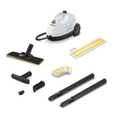 Пароочиститель Karcher, SC 2 EasyFix, 1500 Вт, 1 л, 3.2 бар, белый, 1.512-600.0