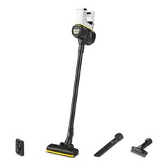 Пылесос аккумуляторный, вертикальный, Karcher, VC 4 Cordless myHome, 140 Вт, с контейнером, 0.65 л, сухая уборка, белый