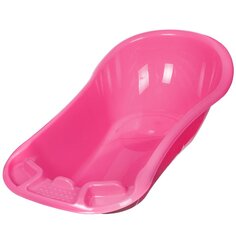 Ванна детская пластик, 51х101 см, розовая, Dunya Plastik, 12001