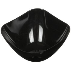 Салатник пластик, квадратный, 12.5 см, 0.5 л, Рондо, Berossi, ИК05205000, черный