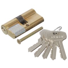 Личинка замка двери Apecs, SC-60-Z-G/SC-60-G, 2325, 60 мм, золото, 30/30