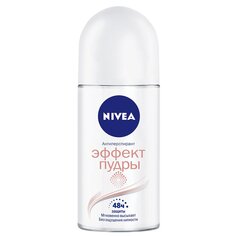 Дезодорант Nivea, Эффект пудры, для женщин, ролик, 50 мл