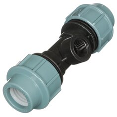 ПНД тройник d25х1/2", внутренняя резьба, STR СТР