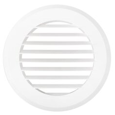 Диффузор вентиляционный пластик, установочный диаметр 125 мм, с фланцем d170 мм, Event, 170/125КР