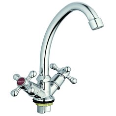 Смеситель для кухни, G.lauf, с кран-буксой, хром, JMX4-A605 Glauf