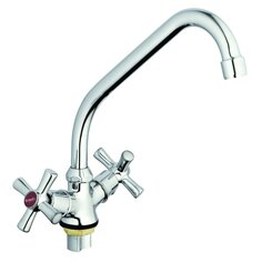 Смеситель для кухни, G.lauf, с кран-буксой, хром, QFR4-A722 Glauf