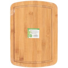 Доска разделочная бамбук, 28х20х1.5 см, прямоугольная, Daniks, H-1763