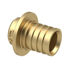 Заглушка для трубы, d16 мм, латунь, РосТурПласт