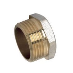 Заглушка 3/4", ш, латунь, Frap