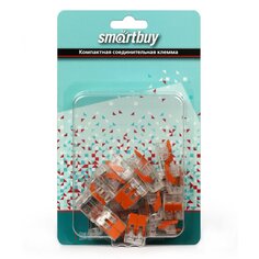 Клемма соединительная, 2-х проводная, с рычагами, 25 шт, Smartbuy, SBE-ccwcc-2-rp
