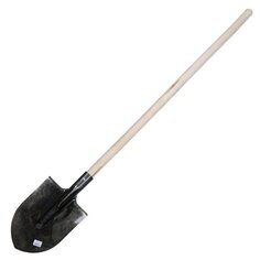 Лопата штыковая, рессорная сталь, 210 мм, черенок деревянный, Арти, Копанец ЛКО Arti