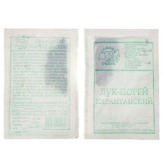 Семена Лук порей, Карантанский МФ, 1 г, 10485, белая упаковка, Седек