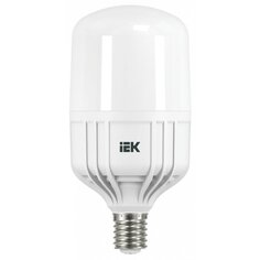 Лампа светодиодная E27, 30 Вт, 150 Вт, 230 В, груша, 6500 К, свет холодный дневной, IEK