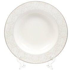 Тарелка суповая, фарфор, 21.5 см, круглая, Allure, Fioretta, TDP622