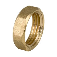 Контргайка 1", латунь, РосТурПласт