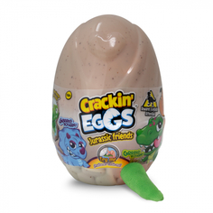 Мягкая игрушка Crackin Eggs Динозавр серия Парк Динозавров со звуковым эффектом 22 см в ассортименте