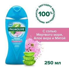 Гель для душа женский Palmolive Арома Настроение Твой Массаж с массажными микрочастицами (с солью Мертвого Моря, Алоэ Вера и Мятой), 250 мл