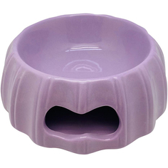 Миска для животных Foxie Violet фиолетовая 17х6,5 см 300 мл