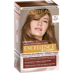 Краска для волос Loreal Excellence Nudes 7U L'Oreal