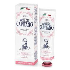 Премиум Зубная паста Pasta del Capitano "Чувствительные зубы" 75 мл