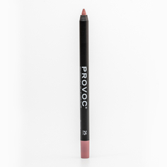 Provoc, Гелевая подводка-карандаш для губ №25, Read My Lips, цвет розово-бежевый